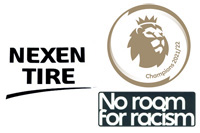 21-22 EPL Champion Badge&No Room For Racism& Nexen Tire